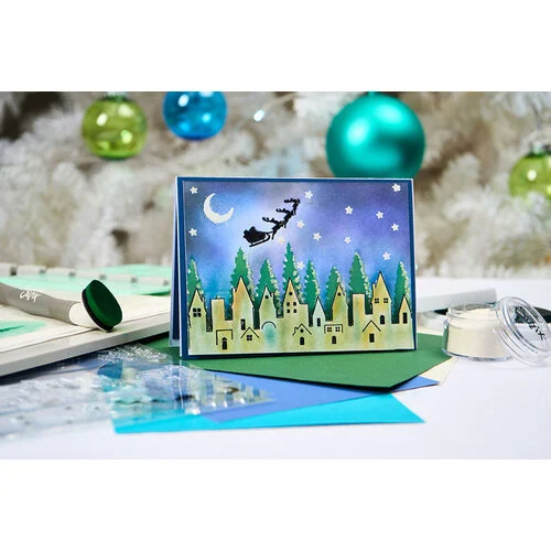Sizzix - Stacey Park - Clear Stamps - Cosmopolitan - The View 4 Sizzix - Stacey Park - Clear Stamps - Cosmopolitan - The View