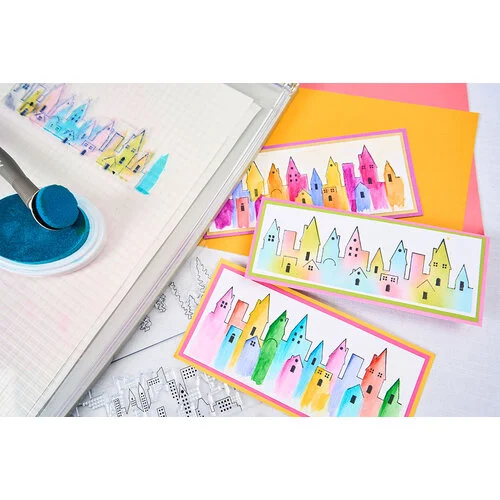 Sizzix - Stacey Park - Clear Stamps - Cosmopolitan - The View 7 Sizzix - Stacey Park - Clear Stamps - Cosmopolitan - The View