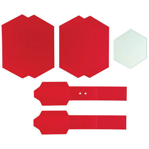 Sizzix - Catherine Pooler Designs - Thinlits Dies - Hanging Ornament Box 4 Sizzix - Catherine Pooler Designs - Thinlits Dies - Hanging Ornament Box