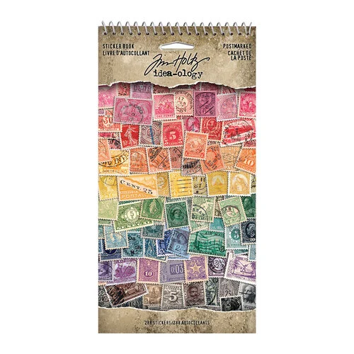 Idea-ology - Tim Holtz - Sticker Book - Postmarked