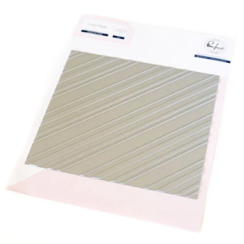 Pinkfresh Studio - Press Plates - Diagonal Plaid