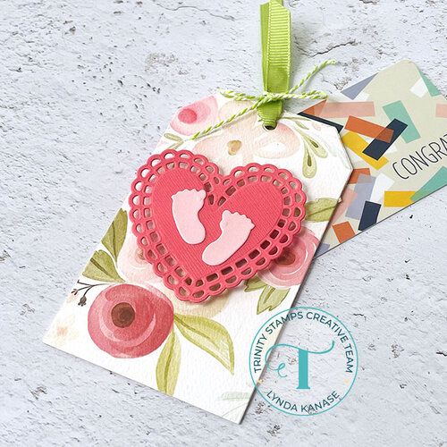 Trinity Stamps - Dies - Zip Gift Tag 2 Trinity Stamps - Dies - Zip Gift Tag