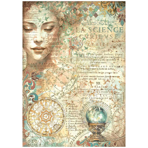 Stamperia - Fortune Collection - A4 Rice Paper - Face 1 Stamperia - Fortune Collection - A4 Rice Paper - Face