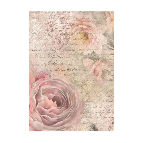 Stamperia - Shabby Rose Collection - A6 Rice Paper - 8 Pack 2 Stamperia - Shabby Rose Collection - A6 Rice Paper - 8 Pack