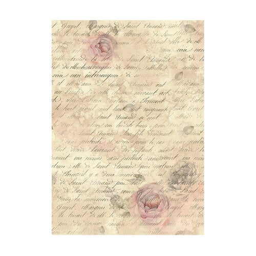 Stamperia - Shabby Rose Collection - A6 Rice Paper - 8 Pack 3 Stamperia - Shabby Rose Collection - A6 Rice Paper - 8 Pack