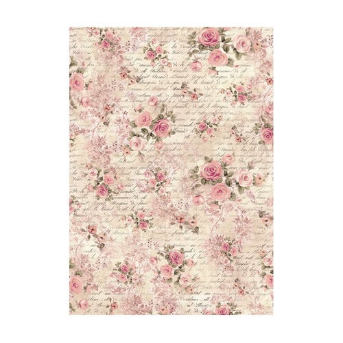 Stamperia - Shabby Rose Collection - A6 Rice Paper - 8 Pack 6 Stamperia - Shabby Rose Collection - A6 Rice Paper - 8 Pack