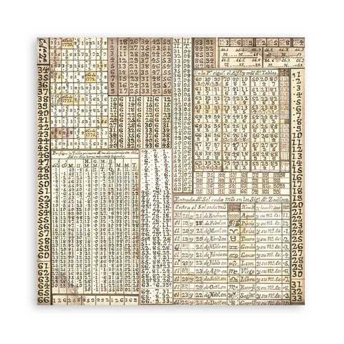 Stamperia - Fortune Collection - 8 x 8 Paper Pad - Single Face