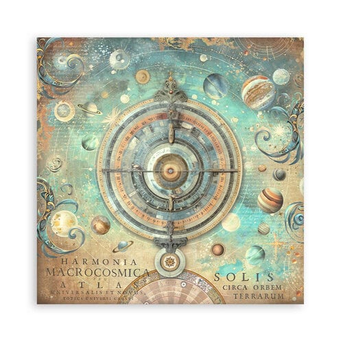 Stamperia - Fortune Collection - 8 x 8 Paper Pad - Single Face