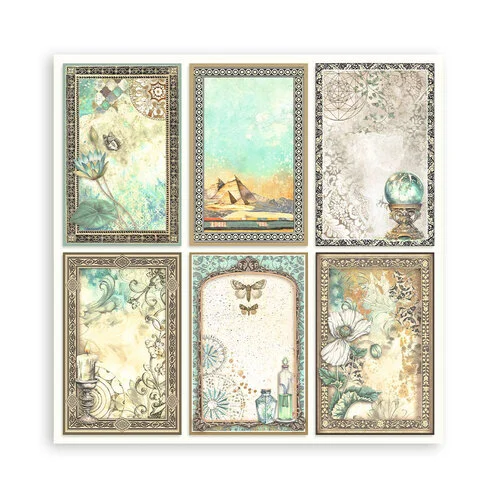 Stamperia - Fortune Collection - 8 x 8 Paper Pad - Single Face