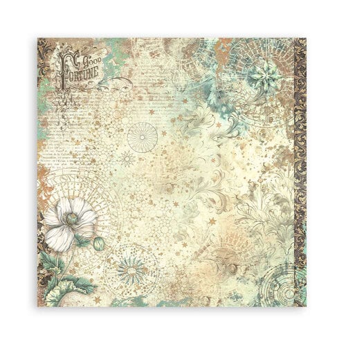 Stamperia - Fortune Collection - 8 x 8 Paper Pad - Single Face