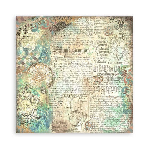Stamperia - Fortune Collection - 8 x 8 Paper Pad - Single Face