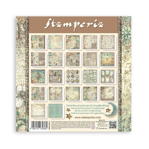 Stamperia - Fortune Collection - 8 x 8 Paper Pad - Single Face