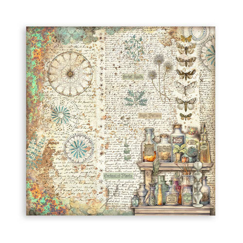 Stamperia - Fortune Collection - 8 x 8 Paper Pad - Single Face