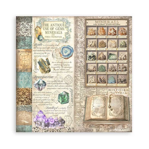 Stamperia - Fortune Collection - 8 x 8 Paper Pad - Single Face