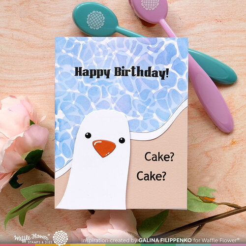 Waffle Flower Crafts - Beach Days Collection - Craft Dies - Inquisitive Seagulls 4 Waffle Flower Crafts - Beach Days Collection - Craft Dies - Inquisitive Seagulls