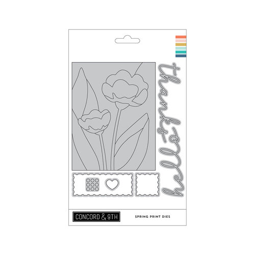 Concord and 9th - Dies - Spring Print 1 Concord and 9th - Dies - Spring Print