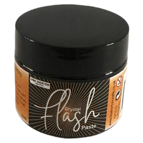 Lisa Horton Crafts - Flash Paste - Crystal Gold