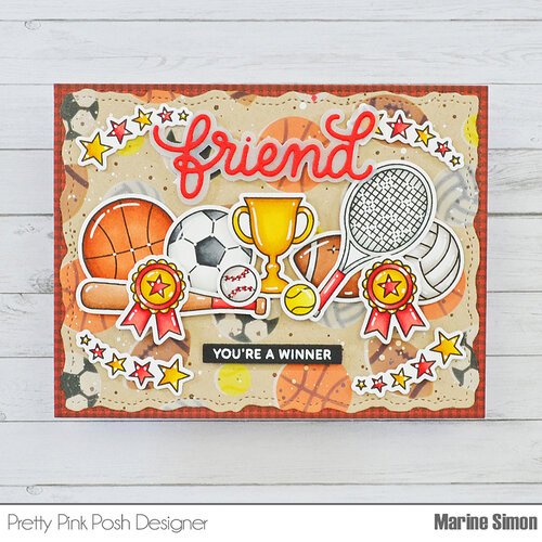 Pretty Pink Posh - Dies - Sports