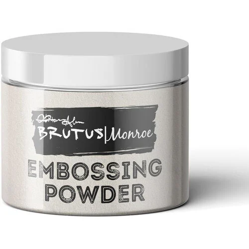 Brutus Monroe - Embossing Powder - Ultra Fine - Alabaster 1 Brutus Monroe - Embossing Powder - Ultra Fine - Alabaster