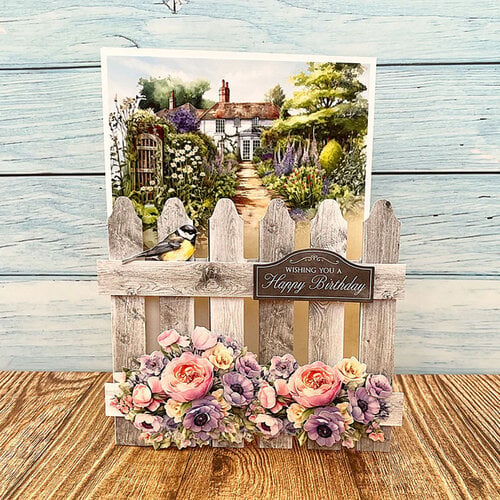 Katy Sue Designs - 3D Die Cut Decoupage Layers - Easy Pop Out Designs - Bouquets And Birds