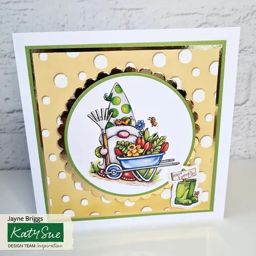 Katy Sue Designs - Paper Crafts Pad - Garden Gnomes 4 Katy Sue Designs - Paper Crafts Pad - Garden Gnomes