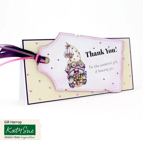 Katy Sue Designs - Paper Crafts Pad - Garden Gnomes 8 Katy Sue Designs - Paper Crafts Pad - Garden Gnomes