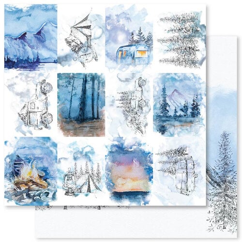 Paper Rose - 12 x 12 Collection Pack - Forest Trip