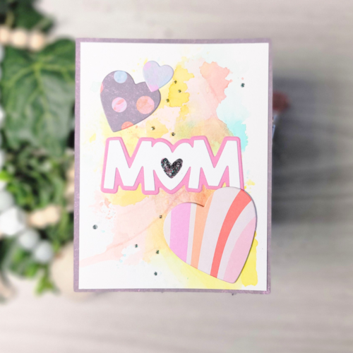 Scrapbook.com - Decorative Die Set - Happy Mother's Day