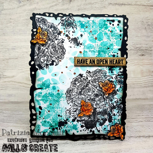 AALL and Create - Clear Photopolymer Stamps - Dot Dash Grid 6 AALL and Create - Clear Photopolymer Stamps - Dot Dash Grid