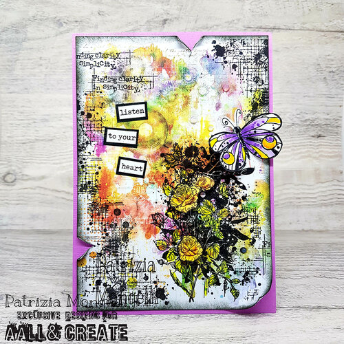 AALL and Create - Clear Photopolymer Stamps - Dot Dash Grid 7 AALL and Create - Clear Photopolymer Stamps - Dot Dash Grid