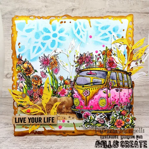 AALL and Create - Clear Photopolymer Stamps - Babylon Camper