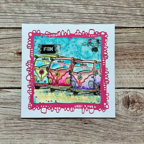 AALL and Create - Clear Photopolymer Stamps - Babylon Camper