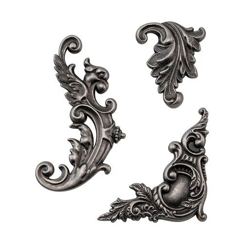 Idea-ology - Tim Holtz - Adornments - Flourish 2 Idea-ology - Tim Holtz - Adornments - Flourish