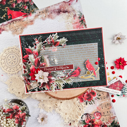 Prima - From The North Pole Collection - 3 x 4 Journaling Cards 3 Prima - From The North Pole Collection - 3 x 4 Journaling Cards