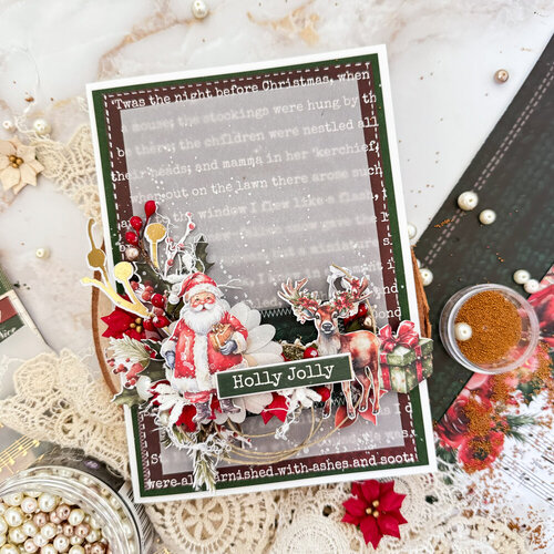 Prima - From The North Pole Collection - 3 x 4 Journaling Cards 5 Prima - From The North Pole Collection - 3 x 4 Journaling Cards