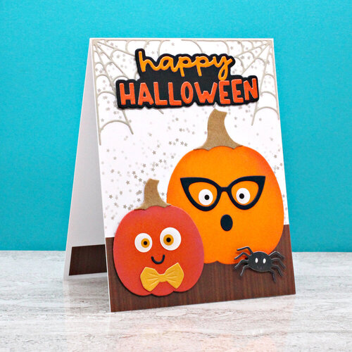 Scrapbook.com - Decorative Die Set - Willow Lane - Halloween - Witch Fox