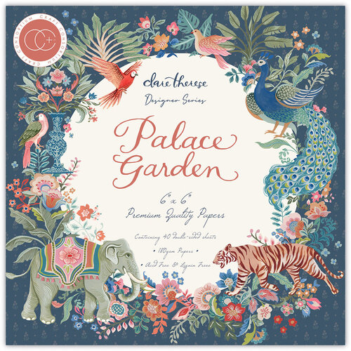 Craft Consortium - Palace Garden Collection - 6 x 6 Paper Pad 1 Craft Consortium - Palace Garden Collection - 6 x 6 Paper Pad