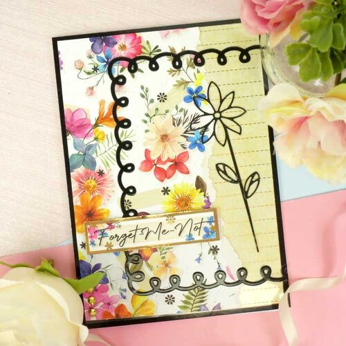 Hunkydory - Moonstone Dies - Doodle Nesting Frames