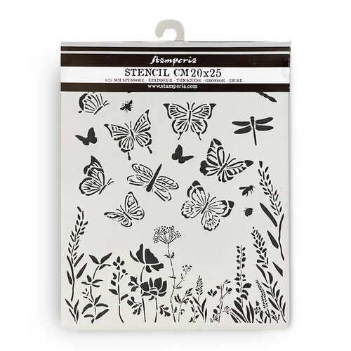 Stamperia - Lavender Collection - Stencils - Butterflies 2 Stamperia - Lavender Collection - Stencils - Butterflies
