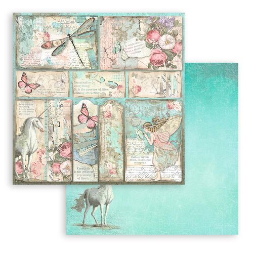 Stamperia - Wonderland Collection - 12 x 12 Paper Pad