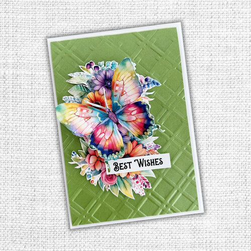 Paper Rose - Embossing Folder - Ben's Plaid