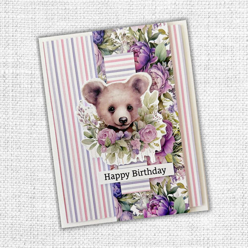 Paper Rose - Lavender And Roses Collection - 6 x 6 Paper Pack 5 Paper Rose - Lavender And Roses Collection - 6 x 6 Paper Pack