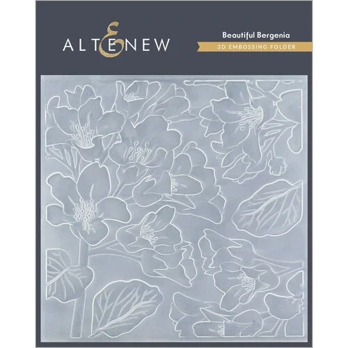 Altenew - Embossing Folder - 3D - Beautiful Bergenia 1 Altenew - Embossing Folder - 3D - Beautiful Bergenia