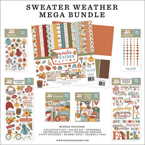 Echo Park - Sweater Weather Collection - 12 x 12 Mega Bundle