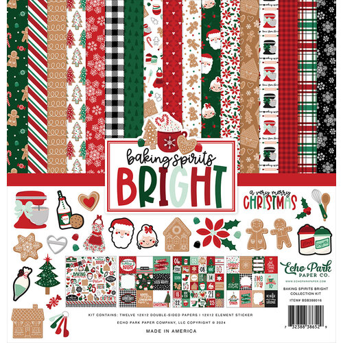 Echo Park - Baking Spirits Bright Collection - 12 x 12 Collection Kit 1 Echo Park - Baking Spirits Bright Collection - 12 x 12 Collection Kit