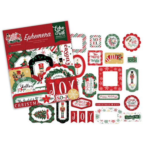 Echo Park - Nutcracker Christmas Collection - Ephemera 1 Echo Park - Nutcracker Christmas Collection - Ephemera