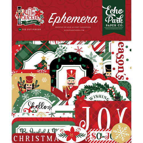Echo Park - Nutcracker Christmas Collection - Ephemera 2 Echo Park - Nutcracker Christmas Collection - Ephemera