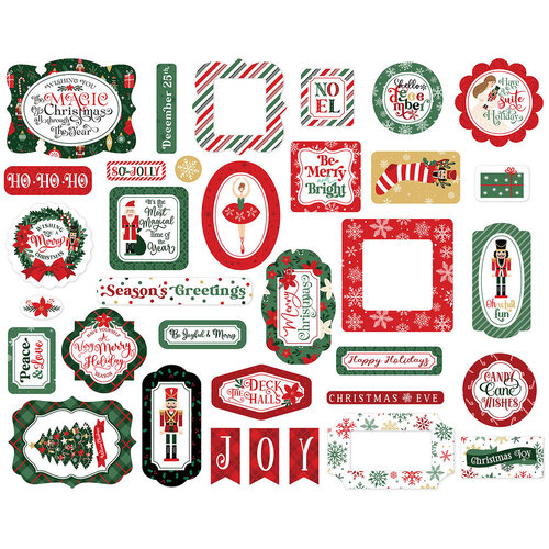 Echo Park - Nutcracker Christmas Collection - Ephemera 4 Echo Park - Nutcracker Christmas Collection - Ephemera