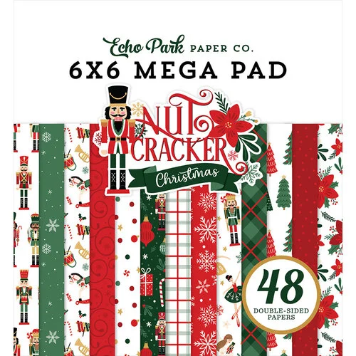 Echo Park - Nutcracker Christmas Collection - 6 x 6 Mega Paper Pad