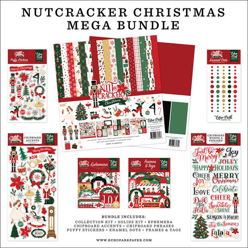 Echo Park - Nutcracker Christmas Collection - 12 x 12 Mega Bundle